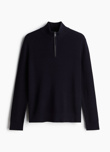 Mens Slim Fit Jumper - Old Money Sweater for Men