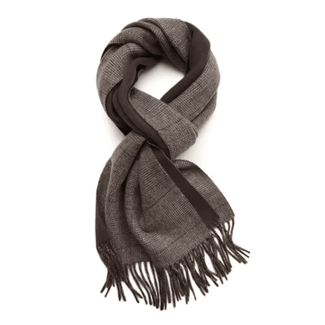 Old Money Style Thicken Warm Wool Scarf for Men