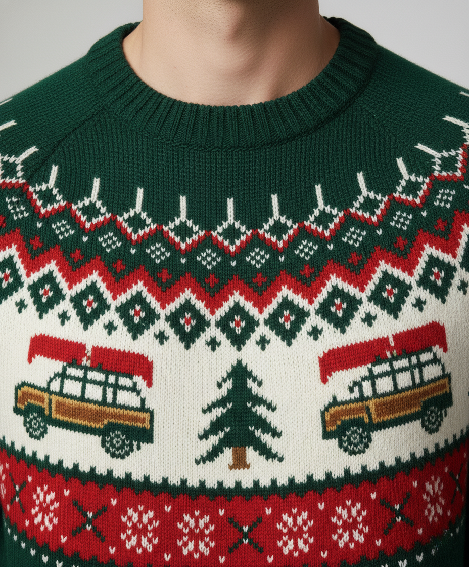 Holiday Drive – Unisex Christmas Sweater