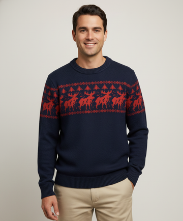 Nordic Stag – Unisex Christmas Sweater