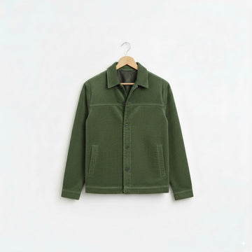 Ashford Cord - Old Money Men Jacket - Corduroy Solid Fabric