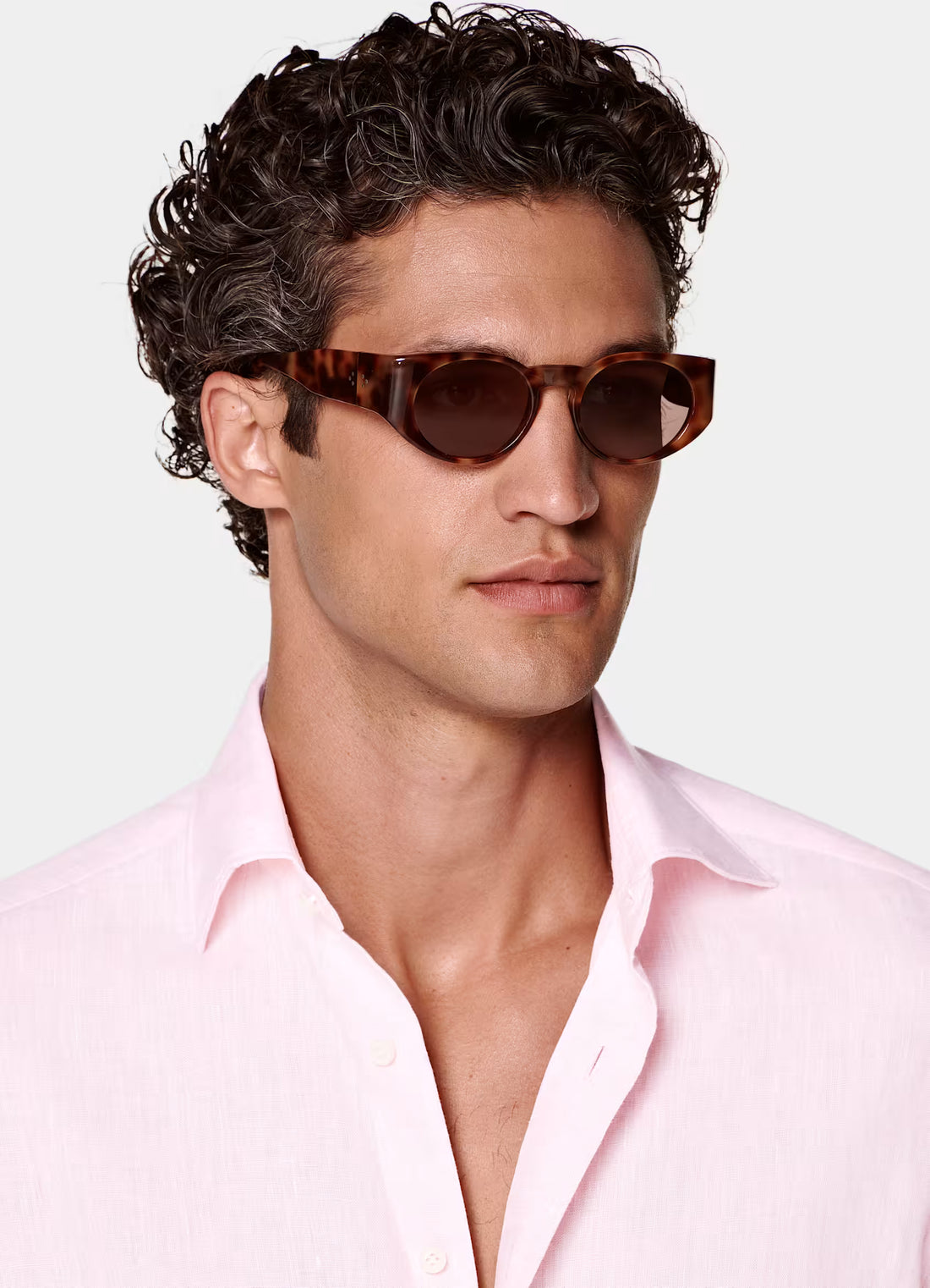 Pink Linen Shirt for Men with Premium 100% Linen Fabric